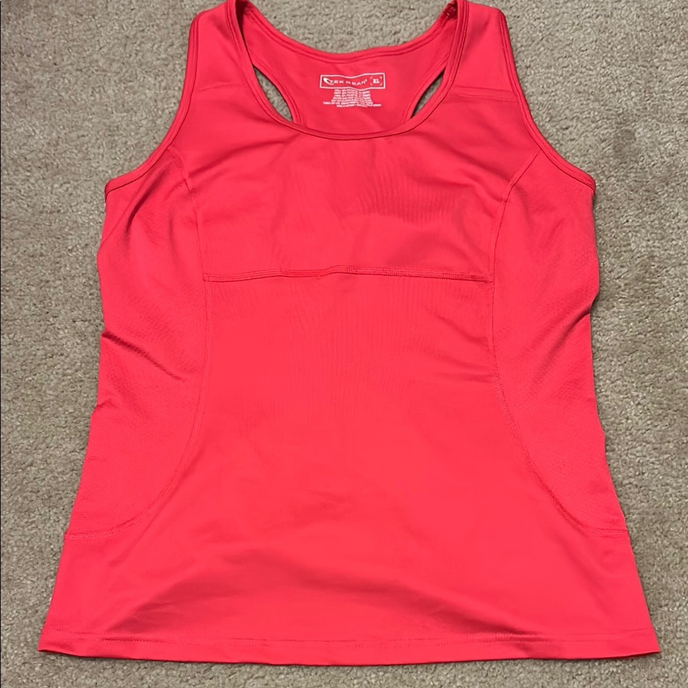 Under Armour Bright Red Athletic Tank